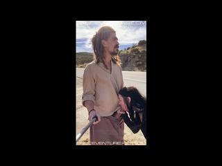 Придорожный публичный минет от татуированной красотки Mag Numb