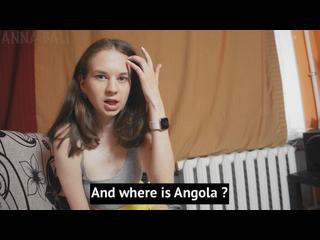 My stepbrother won a trip to Angola, and I won a trip to his dick. Anna Bali