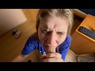 I taste my tutors cock. promised. that the next lesson will be free