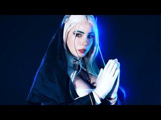 Nun buffed my cock on stamina - MollyRedWolf