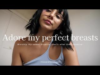 Perfect Breasts Denial ,You know you want to feel my boobs on your face but you cant. Zarah Lynch