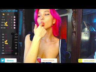 This doldo obviously wont fit in her mouth.