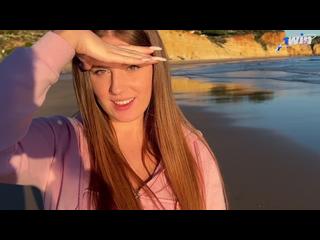 Beach Adventure: Showed her breasts for 50€ on the beach in Portugal and continued in the hotel