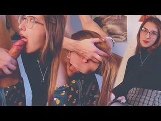 Slut got deepthroat after interview - YourSofia