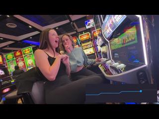 Serenity Cox and Nadia Foxx Try Not To Cum While Chasing A Jackpot