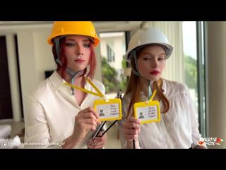 Sex inspection from Sweetie Fox and Diana Rider