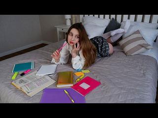 Fucking My Stepsister For Bad College Grades And Cumming In Her Tight Pussy - Anny Walker