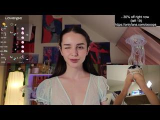 100 squats in transparent underwear on camera