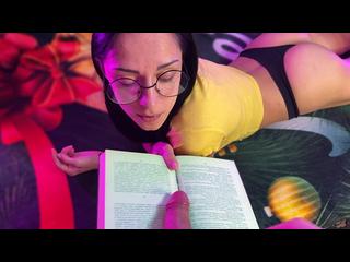 Step mom read book and fuck step son.