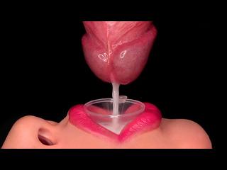 КРУПНЫМ ПЛАНОМ: Лучший ДОИЛЬНЫЙ РОТ заставляет КОНЧИТЬ через ВОРОНКУ! КОРМЛЕНИЕ СПЕРМОЙ! МИНЕТ ASMR