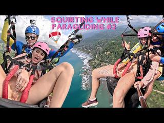 SQUIRTING while PARAGLIDING in Costa Rica 🪂