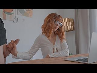 She Makes Him Cum Inside Her Tight Young Pussy On Zoom Meeting