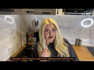 Went to visit a neighbor and heard a declaration of love(ASMR)