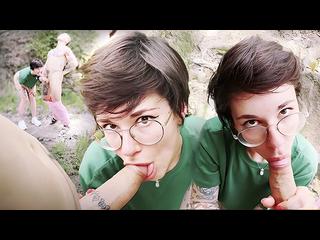 Prawdziwa para z Polski. Seks w plenerze