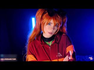 Sloppy Blowjob and Pussy Creampie. Evangelion Asuka Langley - MollyRedWolf