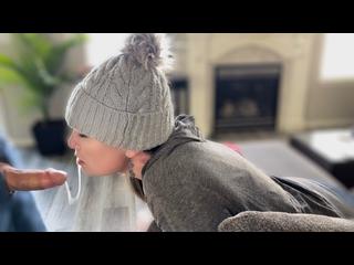 Stepmom’s mouth is a cum dumpster