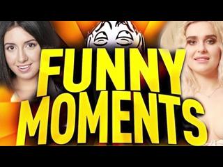 Youtube xxx Strip Game - Read rap on a vibrator Funny Moments - Katty West & Eva Stone